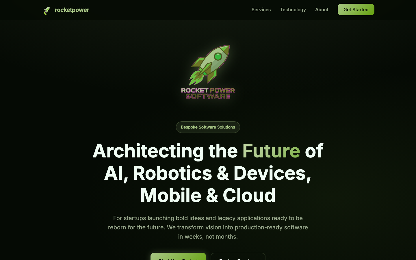 Rocket Power Software screenshot