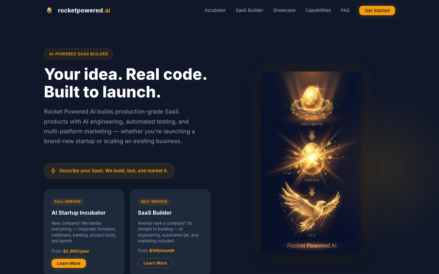 Rocket Powered AI screenshot
