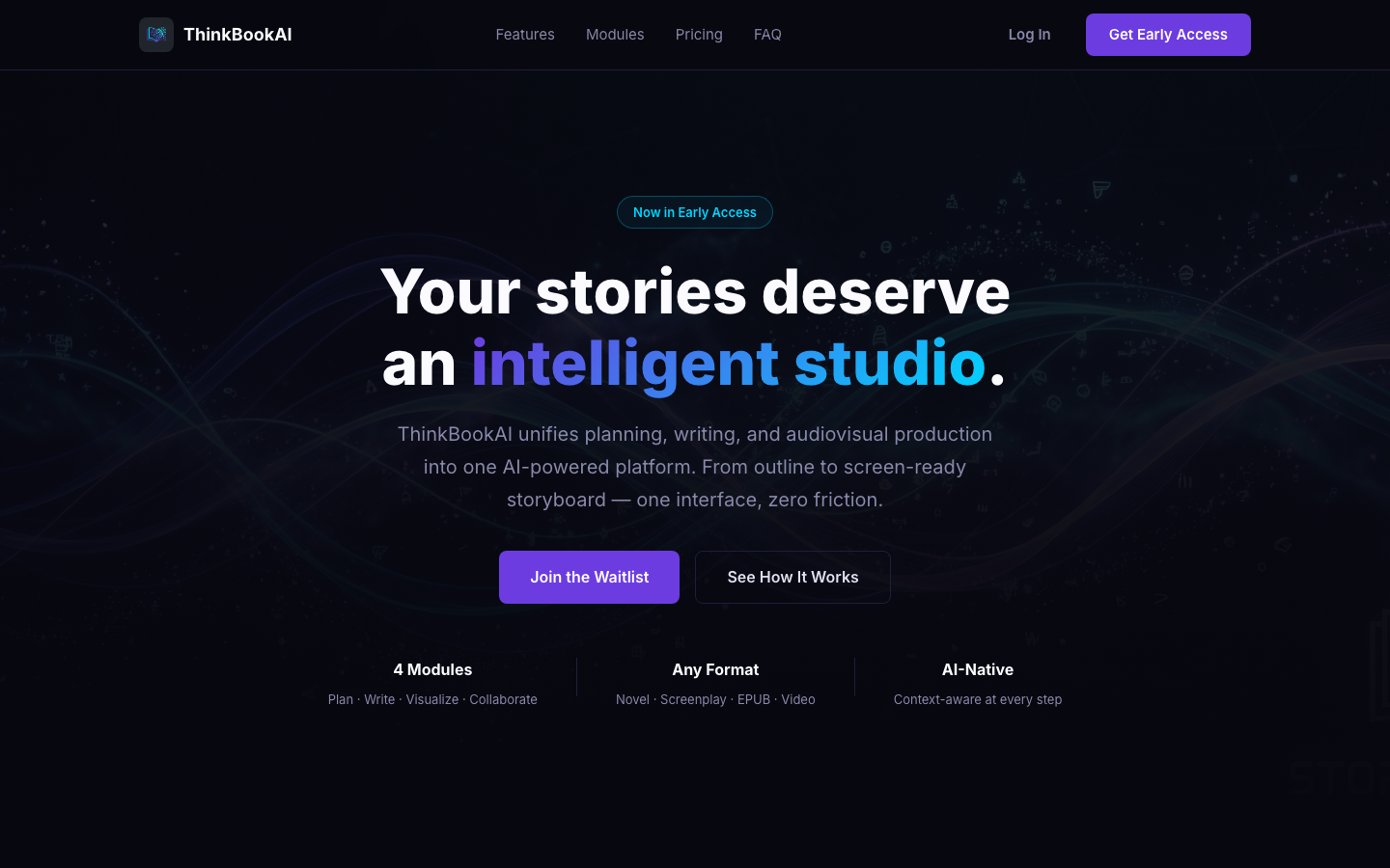 ThinkBook.ai screenshot